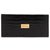 Hermès Hermes vintage cigarette box in black Crocodile leather! Exotic leather  ref.128789