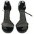 Stuart Weitzman Nudist sandals Black Patent leather  ref.129006