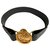 Cinturón de cuero Karl Lagerfeld vintage Negro  ref.129017