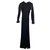 Yves Saint Laurent Kleid YSL Schwarz Viskose  ref.129168