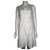 Comptoir Des Cotonniers vestido de mistura de seda Branco Algodão  ref.129253