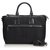 Burberry Black Nylon Business Bag Leather Cloth  ref.129354