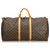 Louis Vuitton Keepall Monogram Brown 60 Cuir Toile Marron  ref.129362