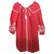 Maje robe Red Cotton  ref.129416