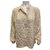 Pierre Cardin Wrap blouse Beige Yellow  ref.129486