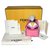 Fendi Charm / Keychain Monster nylon e caixa de couro rosa nova! Pele  ref.129566