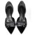 Louis Vuitton Heels Black Patent leather Cotton  ref.129589