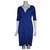 Lk Bennett Robe bleue royale à l'honneur de Dutchess of Cambridge Viscose Elasthane  ref.129662