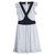 Manoush Dresses Black White Polyamide  ref.129700
