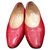 Céline Heels Red Leather  ref.129736