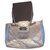 Autêntico Chanel saco Reissere modelo shopping bag East West Collector compras XL Serial Não 1050 1945 Prata Couro  ref.129766
