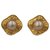 Chanel Earrings Golden Metal  ref.129781
