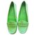 Ralph Lauren Mocassinas Green Leather  ref.129877