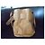 Borsa a mano Claude Montana in pelle color cognac Marrone chiaro - vista 4
