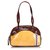 Prada Amarelo Couro De Patente Bowler Bag Multicor Couro envernizado  ref.130176