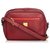 Céline Celine Red Leather Crossbody Bag  ref.130197