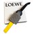 Loewe Bag charms Grey Leather  ref.130300