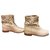 Isabel Marant Ankle Boots Eggshell Leather  ref.130334