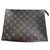 Louis Vuitton TOILET POCKET 26 monogram Brown Cloth  ref.130481