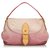 Louis Vuitton Pink Monogram Denim Sunray Leather Cloth  ref.130559