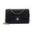Timeless Chanel Grande borsa classica 30 Oro senza tempo nero caviale D'oro Pelle Metallo  ref.130577
