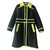 Moschino winter coat Black Light green Wool  ref.130655