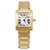 Cartier model watch "Tank Francaise" in yellow gold on yellow gold.  ref.130675