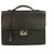 Hermès Hermes Sac a Depeches 27 Maletín de cuero negro Togo bolso Palladium Hardware  ref.130684