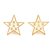 Chanel BEIGE CC STARS Golden Metal  ref.130694