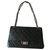 Chanel shoulder bag 2.55 Black Leather  ref.130744
