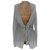 La Fée Maraboutée Knitwear Grey Viscose Linen  ref.130751