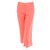 Theory Pants, leggings Orange Coral Viscose Linen Elastane  ref.130817