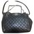 Chanel shoulder sling bag Black Leather  ref.130892