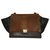 Céline Handbags Brown Black Leather Fur  ref.130972