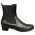 Salvatore Ferragamo boots Salvatore Feragamo Target model mint condition Black Leather  ref.130990