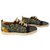 Christian Louboutin Sneakers Blue Golden Green Dark red Leather  ref.130999