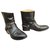boots cavalières Frye Cuir Noir  ref.131007
