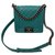 Chanel Boy Blue Green Turquoise Leather  ref.131040