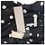 Halston Heritage Asymmetrisches Polka Dot Top Schwarz - Ansicht 6