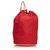 Hermès Hermes Red Canvas Polochon Mimile Brown Leather Cloth Cloth  ref.131078