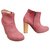 low-boots APC Cuir Rouge  ref.131178