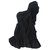 Zara One shoulder dress Black Polyester  ref.131301