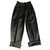 Dolce & Gabbana Pantalons, leggings Laine Elasthane Polyamide Noir Blanc cassé  ref.131305