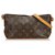 Louis Vuitton Brown Monogram Trotteur Leather Cloth  ref.131361