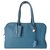 Hermès HERMES VICTORIA II BAG Blue Leather  ref.131441