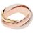 Love Cartier Trinity Ring Yellow Yellow gold  ref.131587