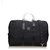 MCM Black Nylon Duffle Bag Leather Cloth  ref.131621