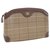 Burberry Nova Check Clutch Bag Brown Cloth  ref.131730