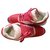 Alexander McQueen Oversized Runner Trainers Pink White Red Suede Leather Synthetic Rubber  ref.131745