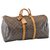Louis Vuitton Keepall 55 Brown Cloth  ref.131819